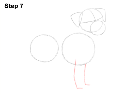 Draw a Jack Russell Terrier Dog 7 How to Draw a Cute Jack Russell Terrier Puppy Dog 7