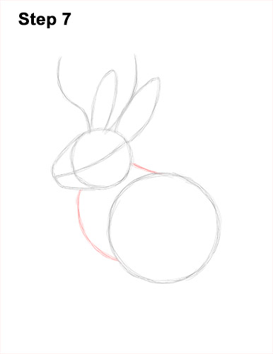 How to Draw a Jackalope Rabbit Antlers 7