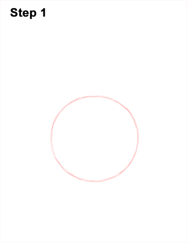How to Draw a Red Kangaroo Head Portrait Face 1