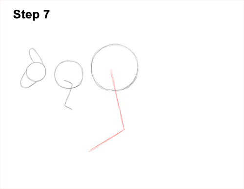 Draw a Kangaroo Jumping 7 How to Draw a Red Kangaroo Jumping Hopping Leaping 7