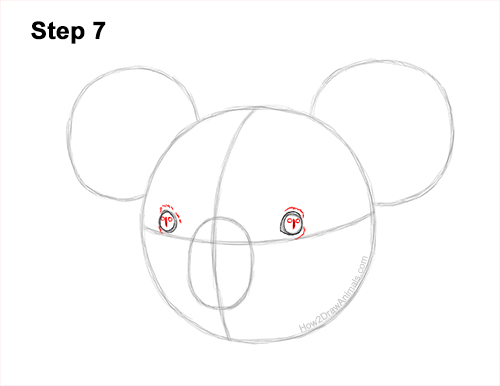 Draw a Koala Head Detail 7 How to Draw a Koala Head Face Portrait 7