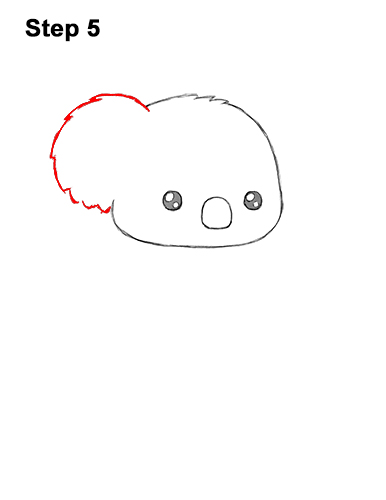 Draw a Cartoon Koala 5 How to Draw Cute Cartoon Koala Bear 5