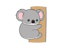 How to Draw a Koala Cartoon