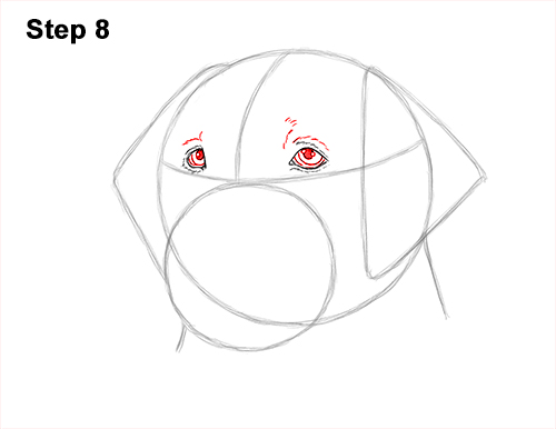 Draw Labrador Retirever Dog Head 8 How to Draw Dog Labrador Retriever Head Portrait 8
