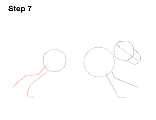 Draw Lion Running Side 7 How to Draw Male Lion Running Side 7