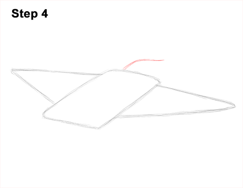 How to Draw Giant Oceanic Manta Ray 4