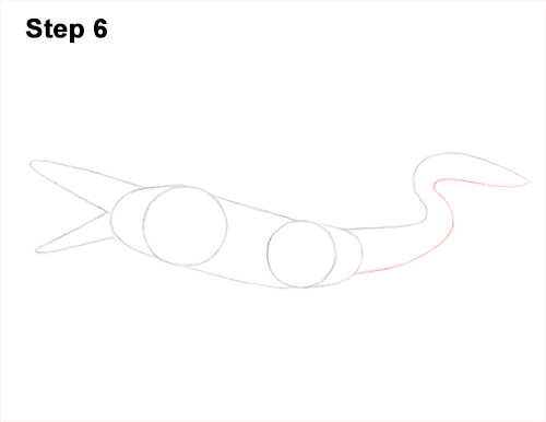 Draw Mosasaurus Dinosaur Jurassic 6