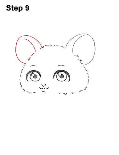 Cute Cartoon Mouse Drawing 9 Draw a Cute Chibi Little Mini Cartoon Mouse 9