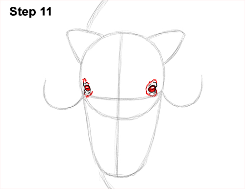 How to a Draw Musk Ox 11 How to Draw Musk Ox Standing Horns 11