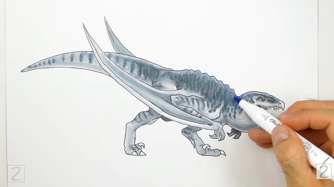 How to Begin Adding Color to Mutadon