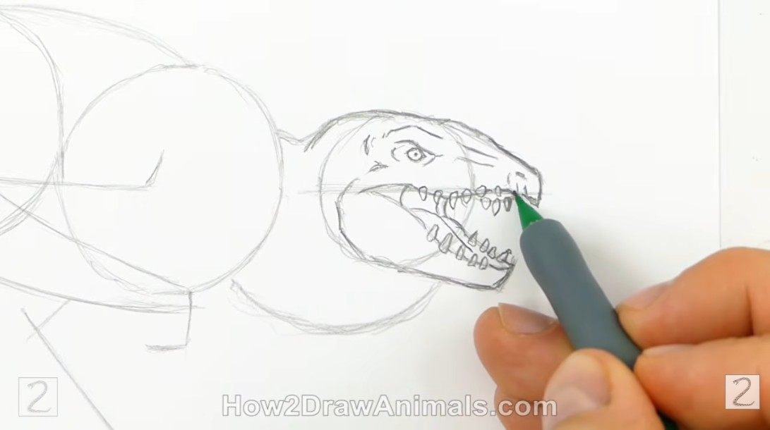 How to Finish Mutadon Face and Lower Jaw
