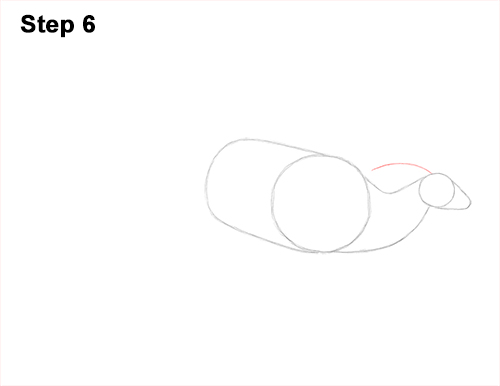 How to Draw a Parasaurolophus Dinosaur 6