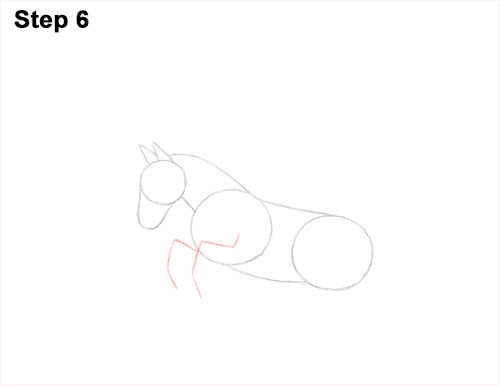 Draw Pegasus Horse Wings 6
