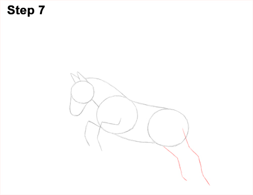 Draw Pegasus Horse Wings 7