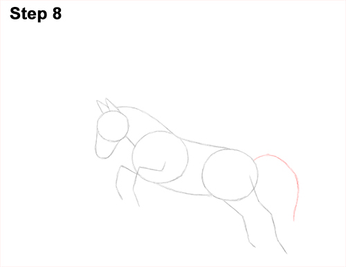 Draw Pegasus Horse Wings 8