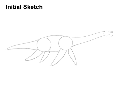 Draw a Plesiosaurus Dinosaur Guidelines How to Draw a Plesiosaurus Marine Dinosaur Guides Lines