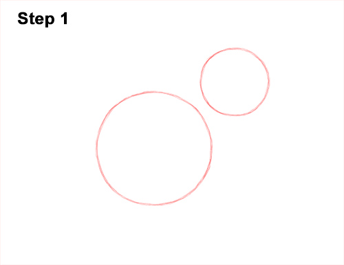 How to Draw a Striped Poison Dart Frog 1