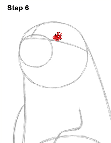 How to Draw a Black-Tailed Prairie Dog Standing Up 6