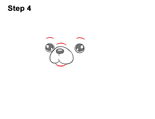 Draw a Cute Cartoon Pug Puppy Dog 4 How to Draw Cute Cartoon Pug Puppy Dog Chibi Kawaii 4