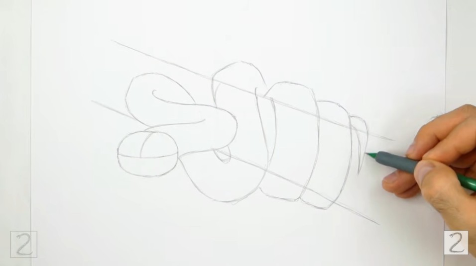 Guidelines Initial Pencil Sketch