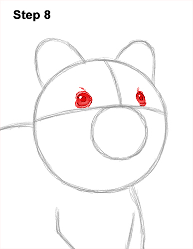 Draw a Cute Quokka Smile 8 How to Draw a Smiling Quokka Short Tail Scrub Wallaby 8