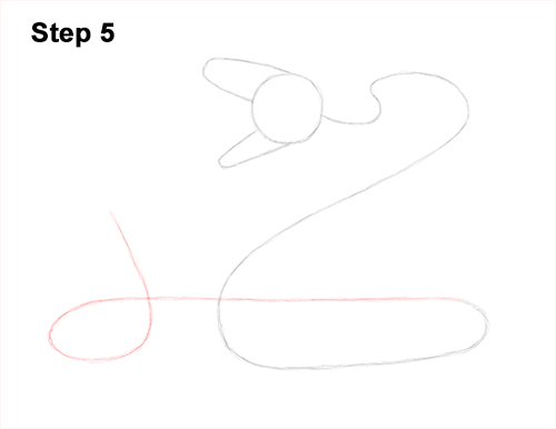 Draw Diamondback Rattlesnake 5