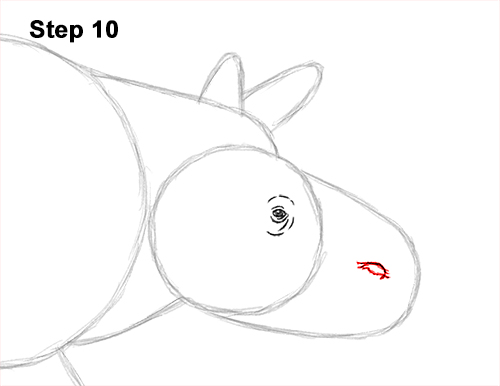 Draw an Indian Rhino 10 How to Draw an Indian Greater One Horned Rhinoceros 10