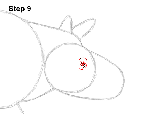 How to Draw an Indian Greater One Horned Rhinoceros 9