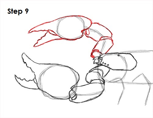 Draw Scorpion 9