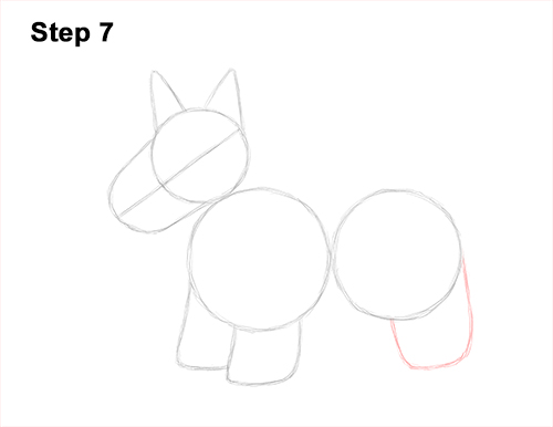 How to Draw a Scottish Terrier Puppy Dog Side 7