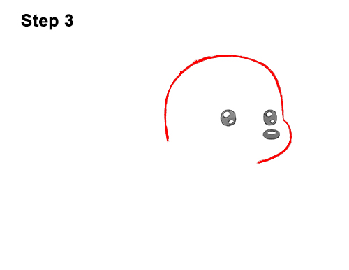 Draw a Cute Cartoon Harp Seal 3 How to Draw a Cute Cartoon Harp Seal Pup Chibi Kawaii 3