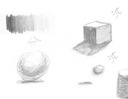 How to Shade Easy Simple Beginner Basic Art Fundamental Pencil Conclusion