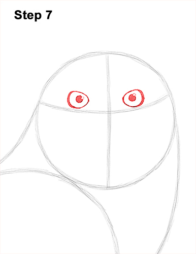 Snowy Owl Drawing 7 Draw Snowy Owl 7