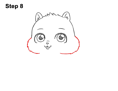 Draw a Cartoon Squirrel 8 How to Draw Cute Cartoon Squirrel Chibi 8