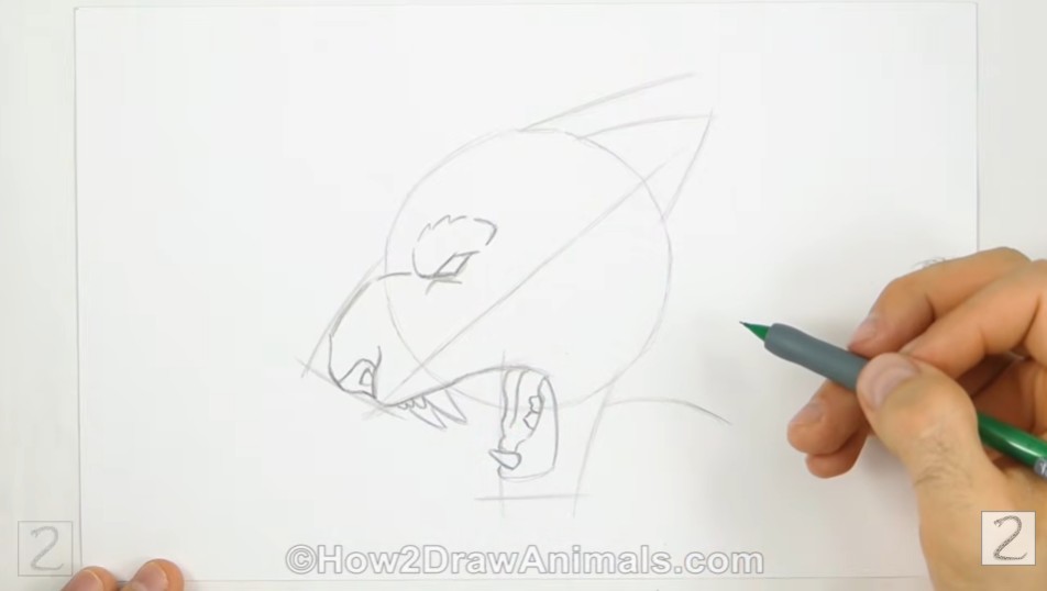 Draw the Teeth and Mouth Draw the Teeth and Mouth