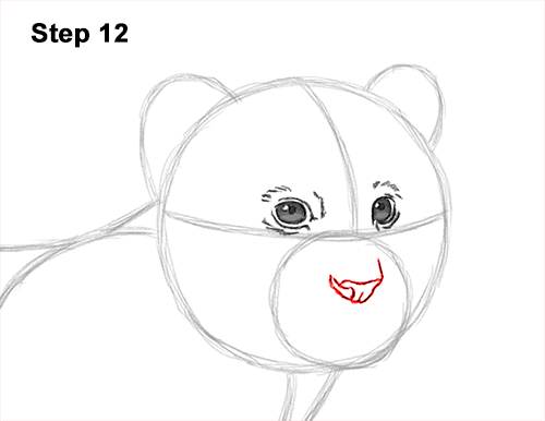 Draw a Tiger Cub 12 How to Draw a Cute Baby Tiger Cub 12