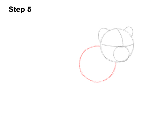 How to Draw a Cute Baby Tiger Cub 5