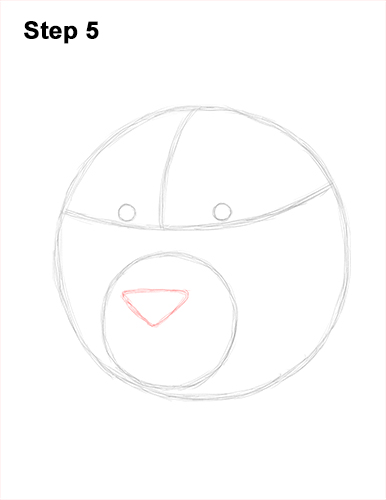 How to Draw a Tiger Head Portrait Face 5
