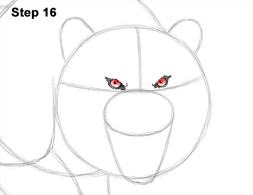 Draw a Tiger Angry Roar 16 How to Draw a Mean Tiger Roaring Growling Stalking 16