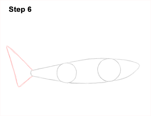 Draw a Tiger Shark 6 How to Draw Tiger Shark Swimming 6