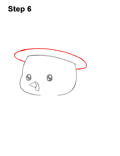 Draw a Cute Cartoon Pilgrim Turkey Thanksgiving 6 How to Draw a Cute Cartoon Pilgrim Hat Turkey Thanksgiving Chibi Kawaii 6