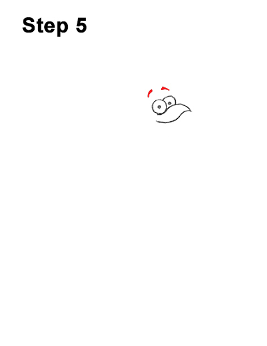 How to Draw a Cartoon Turkey 5 How to Draw a Thanksgiving Funny Turkey Cartoon 5