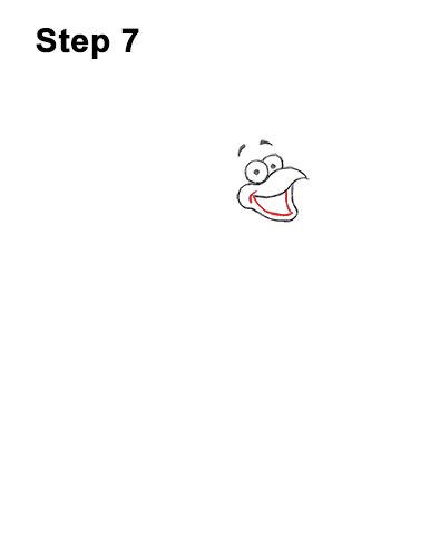 How to Draw a Thanksgiving Funny Turkey Cartoon 7