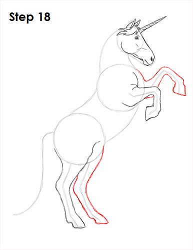 Unicorn Drawing 18 Draw Unicorn 18