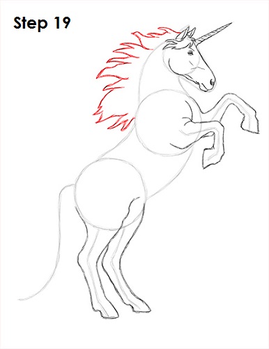 Unicorn Drawing 19 Draw Unicorn 19