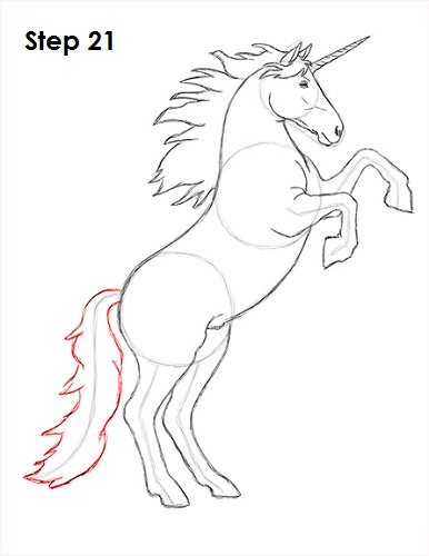 Unicorn Drawing 21 Draw Unicorn 21