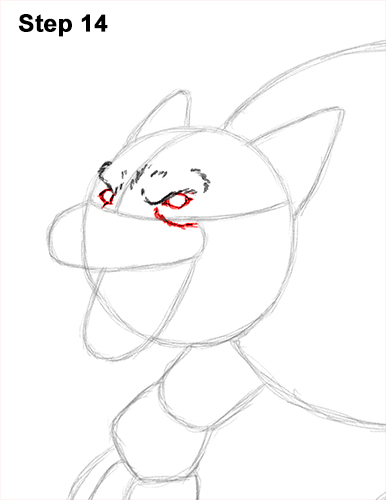 How to Draw Growling Snarling Scary Angry Werewolf 14
