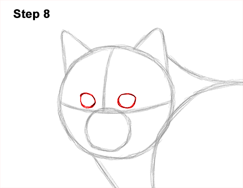 Draw a European Wildcat 8 How to Draw a European Wildcat Cat Side View 8
