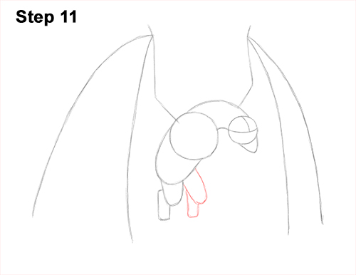 How to Draw Wyvern Dragon Wings Flying 11