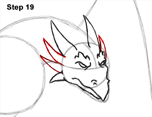 How to Draw Wyvern Dragon 19 How to Draw Wyvern Dragon Wings Flying 19